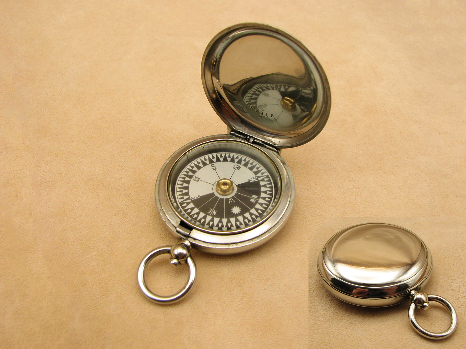 WW1 Short & Mason MK V Military Officers compass dated 1916